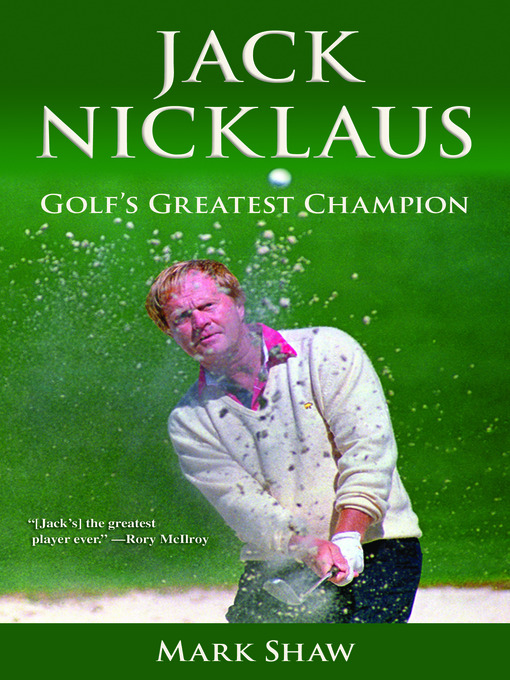 Cover image for Jack Nicklaus